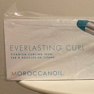 BRAND NEW IN BOX MOROCCANOIL EVERLASTING CURL TITANIUM CURLING IRON